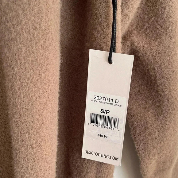 NWT Dex Tan Turtleneck Sweater Soft Cozy Knit, Size Small - Picture 4 of 8